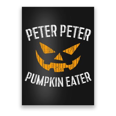 Peter Peter Pumpkin Eater Halloween Costume Poster