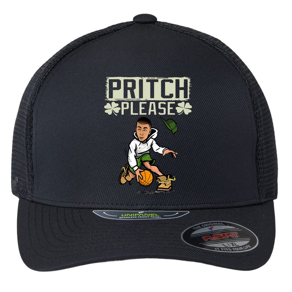 Pritch Please Flexfit Unipanel Trucker Cap