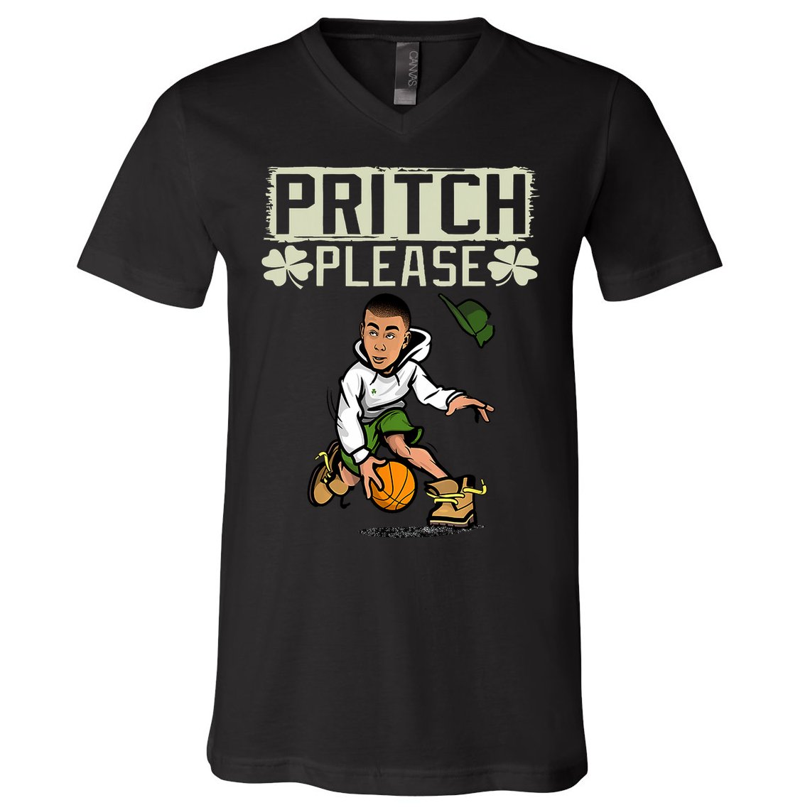 Pritch Please V-Neck T-Shirt