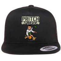 Pritch Please Flat Bill Trucker Hat