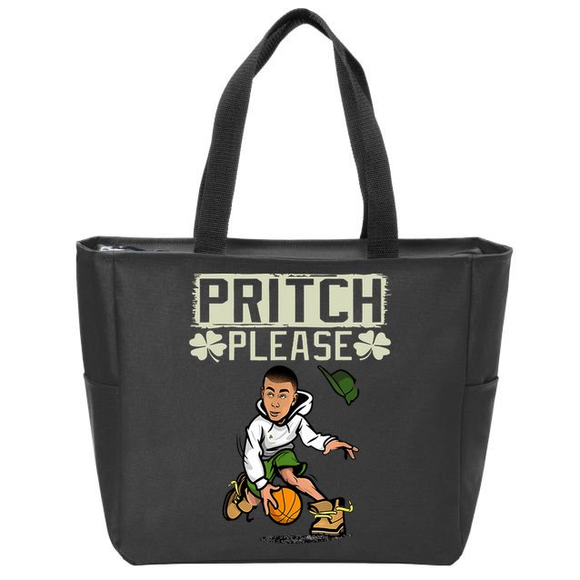 Pritch Please Zip Tote Bag