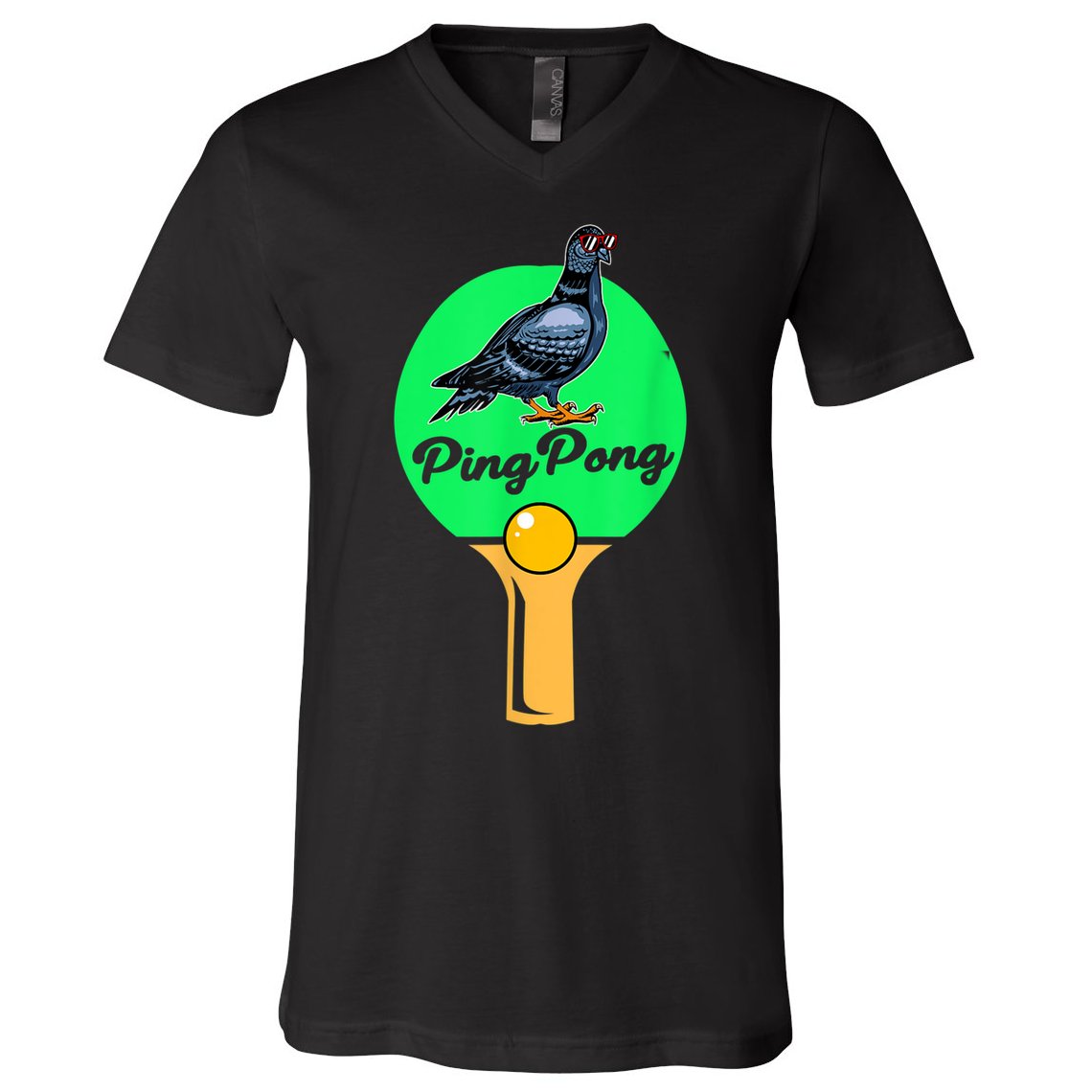 Pigeon Ping Pong V-Neck T-Shirt