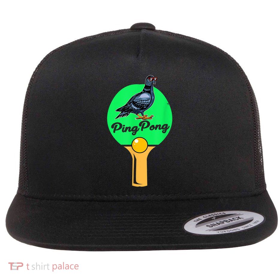 Pigeon Ping Pong Flatbill Hat