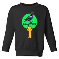 Pigeon Ping Pong Toddler Sweatshirt