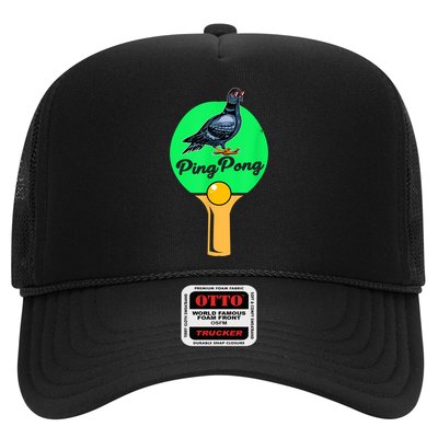 Pigeon Ping Pong Trucker Hat