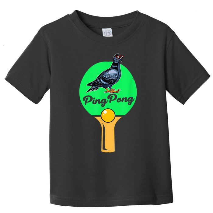 Pigeon Ping Pong Toddler T-Shirt