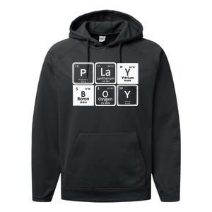 Play Periodic Profession Career Worker Performance Fleece Hoodie