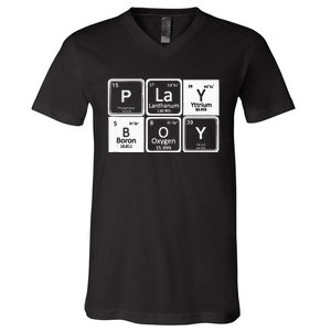 Play Periodic Profession Career Worker V-Neck T-Shirt