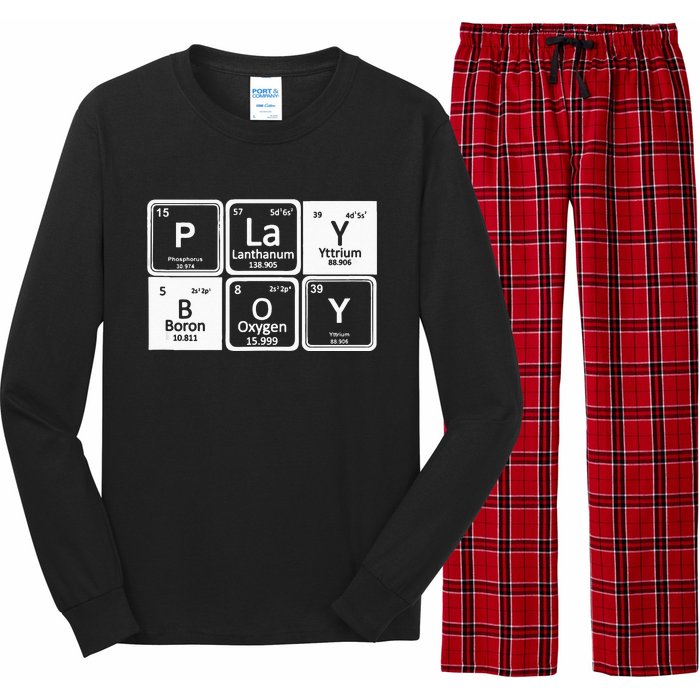 Play Periodic Profession Career Worker Long Sleeve Pajama Set