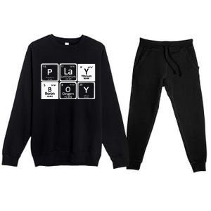 Play Periodic Profession Career Worker Premium Crewneck Sweatsuit Set