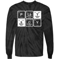 Play Periodic Profession Career Worker Tie-Dye Long Sleeve Shirt