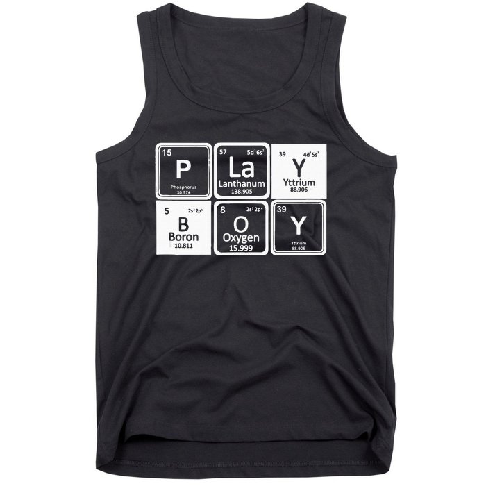 Play Periodic Profession Career Worker Tank Top