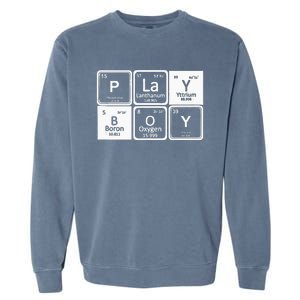 Play Periodic Profession Career Worker Garment-Dyed Sweatshirt