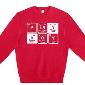 Play Periodic Profession Career Worker Premium Crewneck Sweatshirt