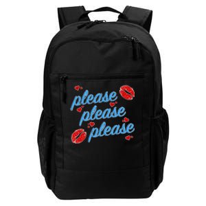 Pl.E.A.S.E. P.L.E.A.Se. P.L.E.A.S.E Song Design Daily Commute Backpack