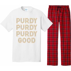 Purdy Purdy Purdy Good Meme Pajama Set