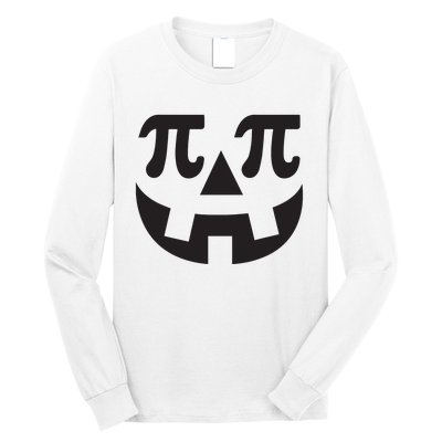 Pumpkin Pi Pie Shirts Punny Halloween Costume Math Pun Long Sleeve Shirt