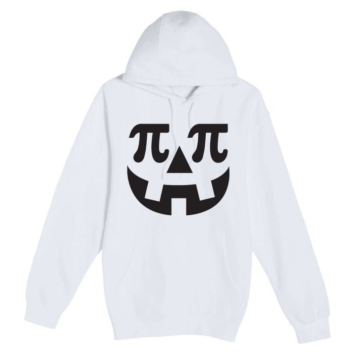 Pumpkin Pi Pie Shirts Punny Halloween Costume Math Pun Premium Pullover Hoodie