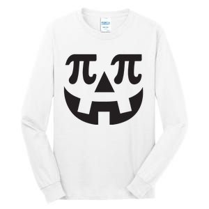 Pumpkin Pi Pie Shirts Punny Halloween Costume Math Pun Tall Long Sleeve T-Shirt