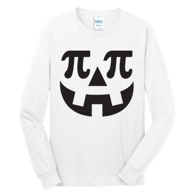 Pumpkin Pi Pie Shirts Punny Halloween Costume Math Pun Tall Long Sleeve T-Shirt