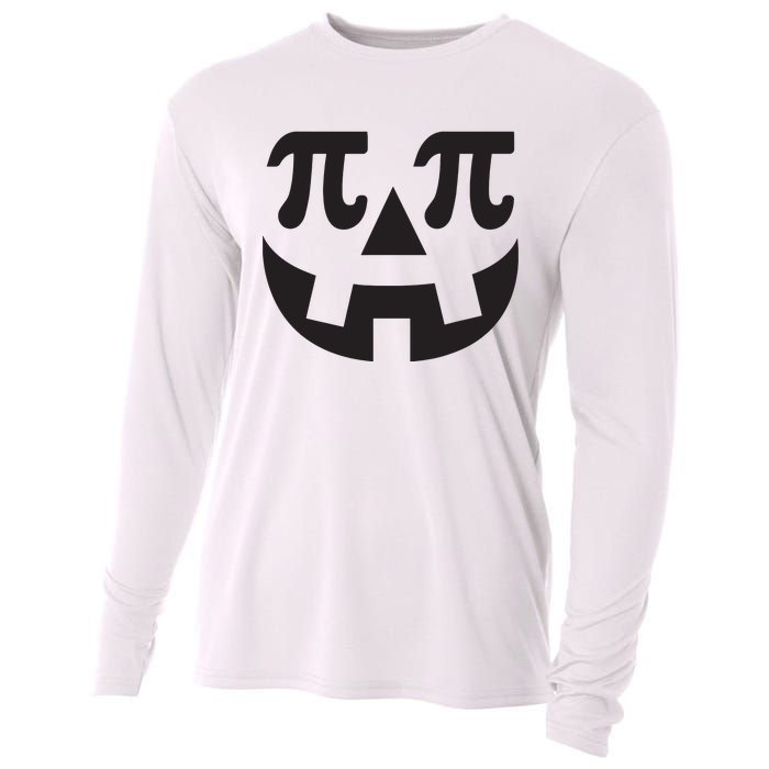 Pumpkin Pi Pie Shirts Punny Halloween Costume Math Pun Cooling Performance Long Sleeve Crew