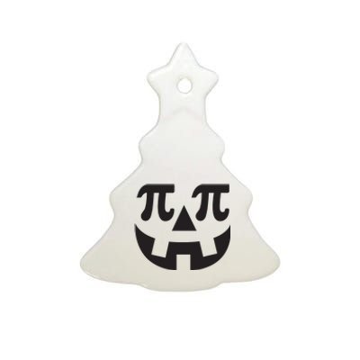 Pumpkin Pi Pie Shirts Punny Halloween Costume Math Pun Ceramic Tree Ornament