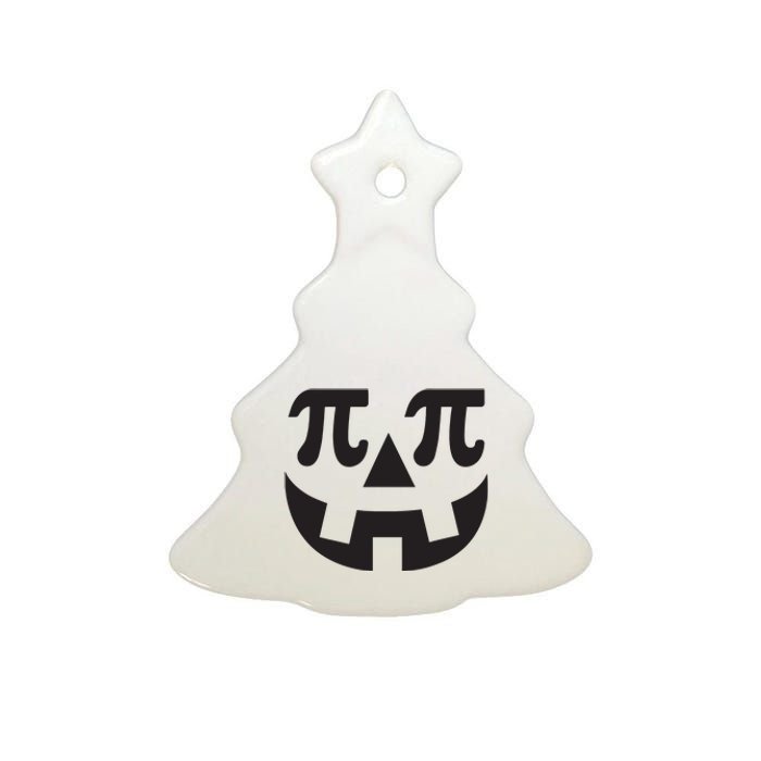 Pumpkin Pi Pie Shirts Punny Halloween Costume Math Pun Ceramic Tree Ornament