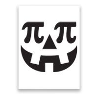 Pumpkin Pi Pie Shirts Punny Halloween Costume Math Pun Poster