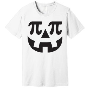 Pumpkin Pi Pie Shirts Punny Halloween Costume Math Pun Premium T-Shirt