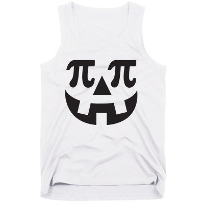 Pumpkin Pi Pie Shirts Punny Halloween Costume Math Pun Tank Top