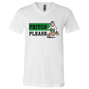 Pritch Please V-Neck T-Shirt