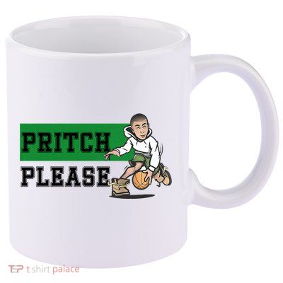 Pritch Please 11oz C Handle Ceramic Mug