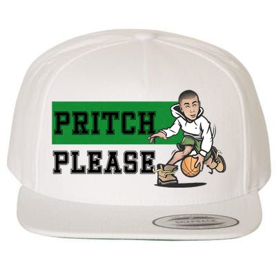 Pritch Please Wool Snapback Cap