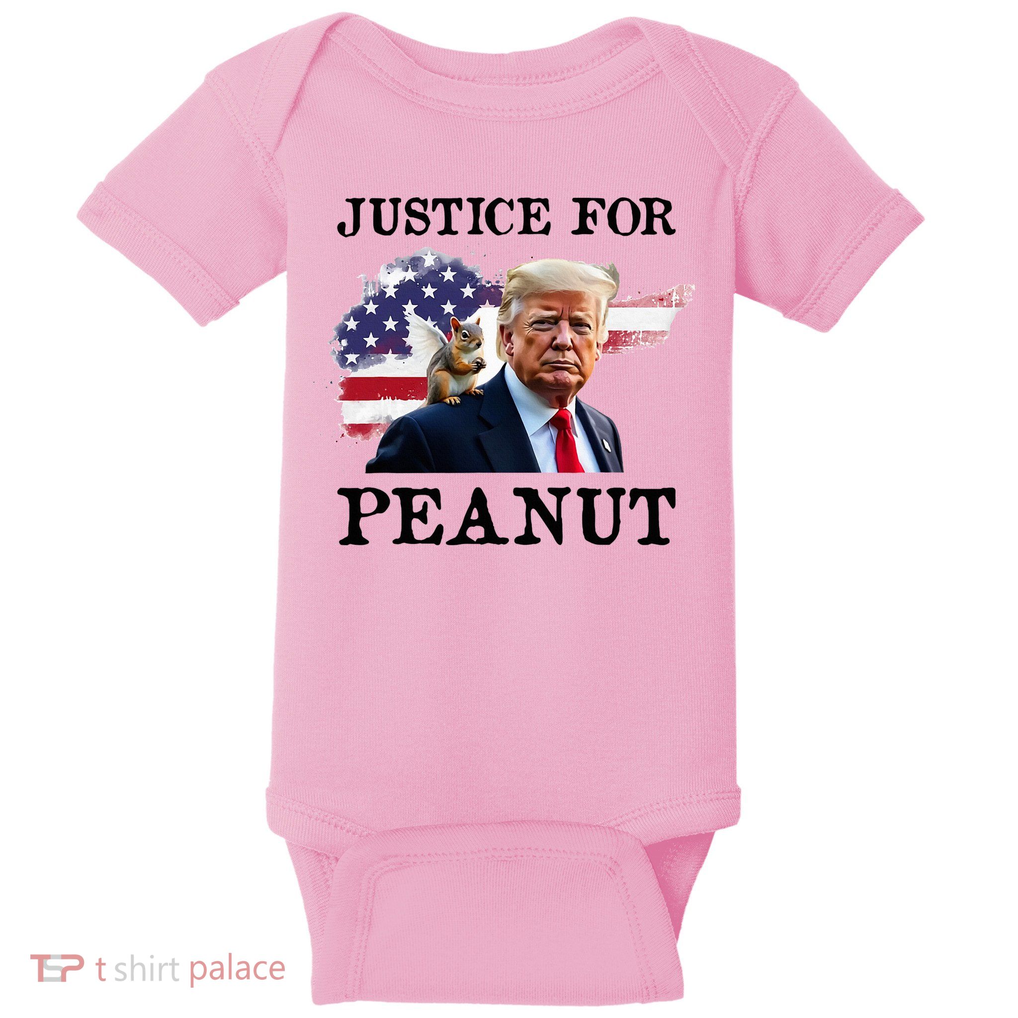 Peanut P’Nut Pnut Justice Baby Bodysuit