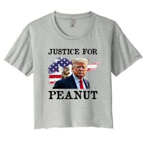 Peanut P’Nut Pnut Justice Women's Crop Top Tee