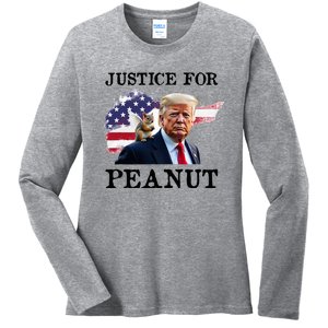 Peanut P’Nut Pnut Justice Ladies Long Sleeve Shirt