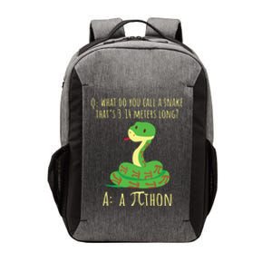 Python Pithon Pi Symbol Funny Math Teacher Pi Day Vector Backpack