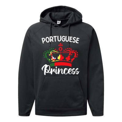 Princess Portugal Portuguese Performance Fleece Hoodie