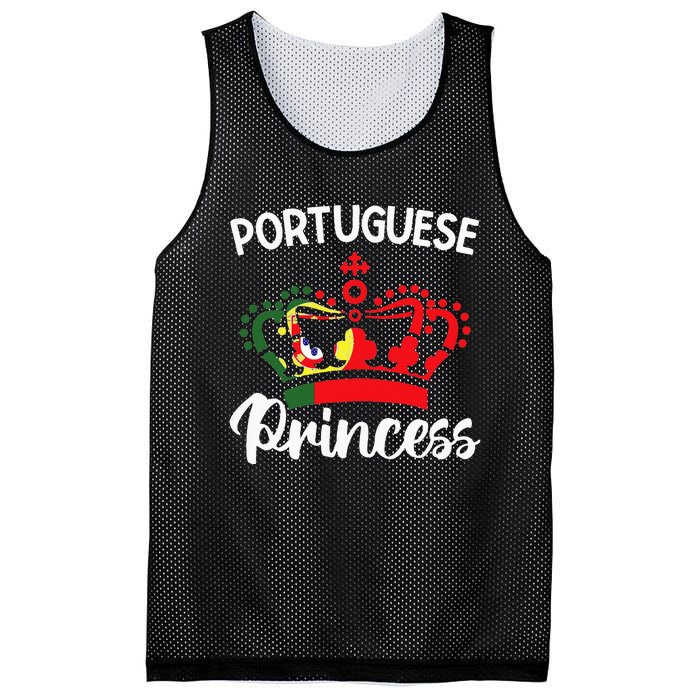 Princess Portugal Portuguese Mesh Reversible Basketball Jersey Tank