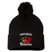 Princess Portugal Portuguese Pom Pom 12in Knit Beanie