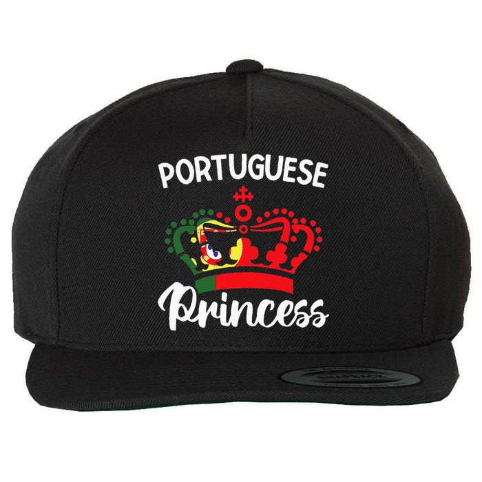 Princess Portugal Portuguese Wool Snapback Cap