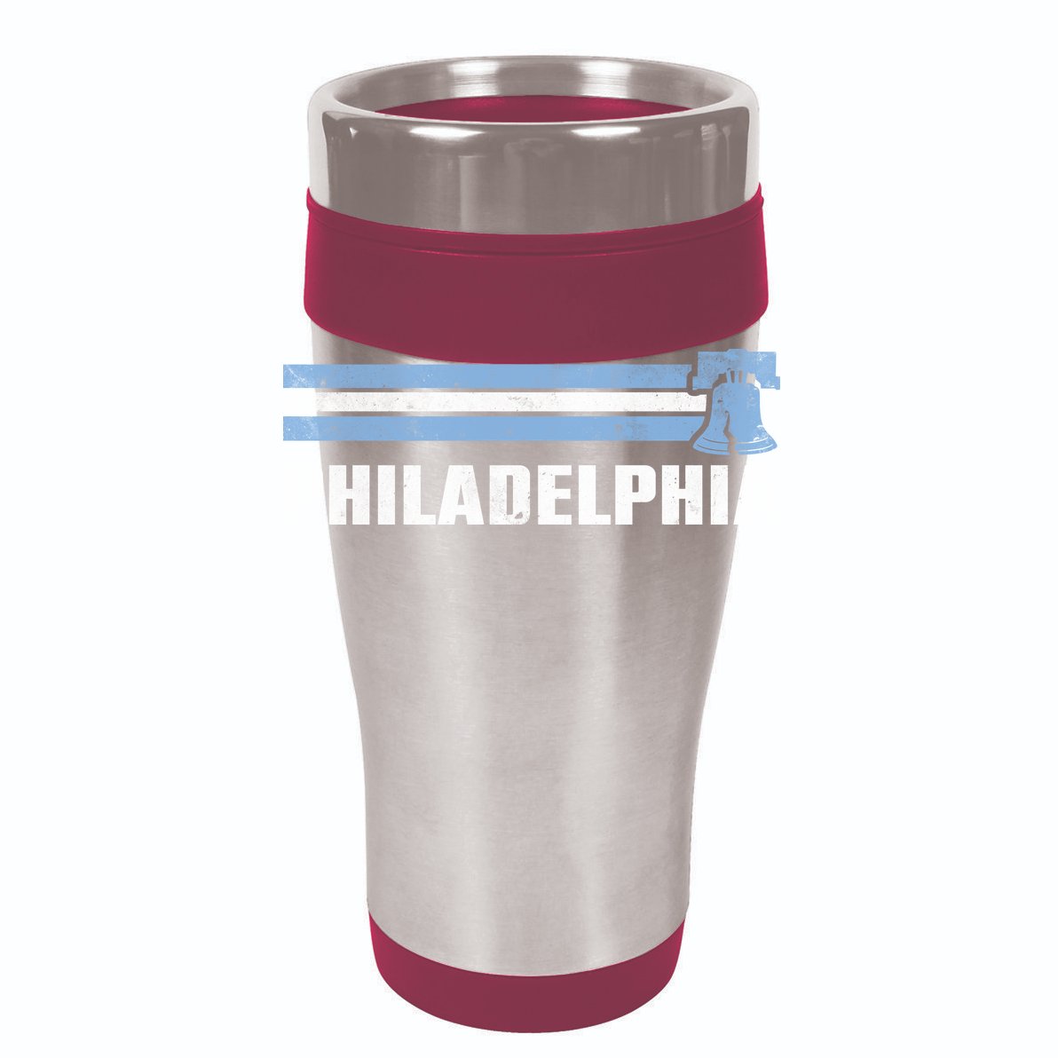 Philly Philadelphia Baseball Retro Vintage Stripes Cool Comfort Performance Bucket Hat