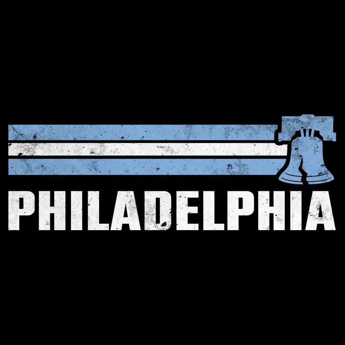 Philly Philadelphia Baseball Retro Vintage Stripes Mug