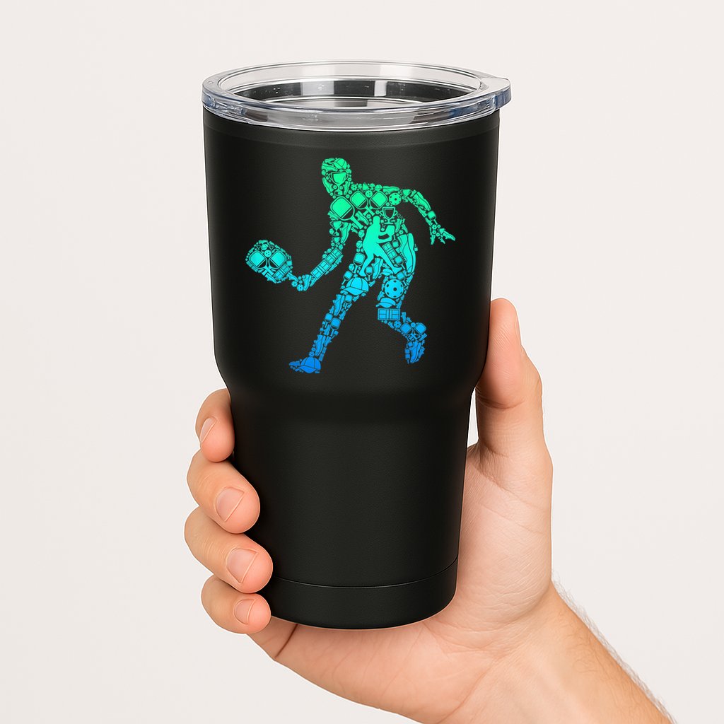 Pickleball Player Tumbler
