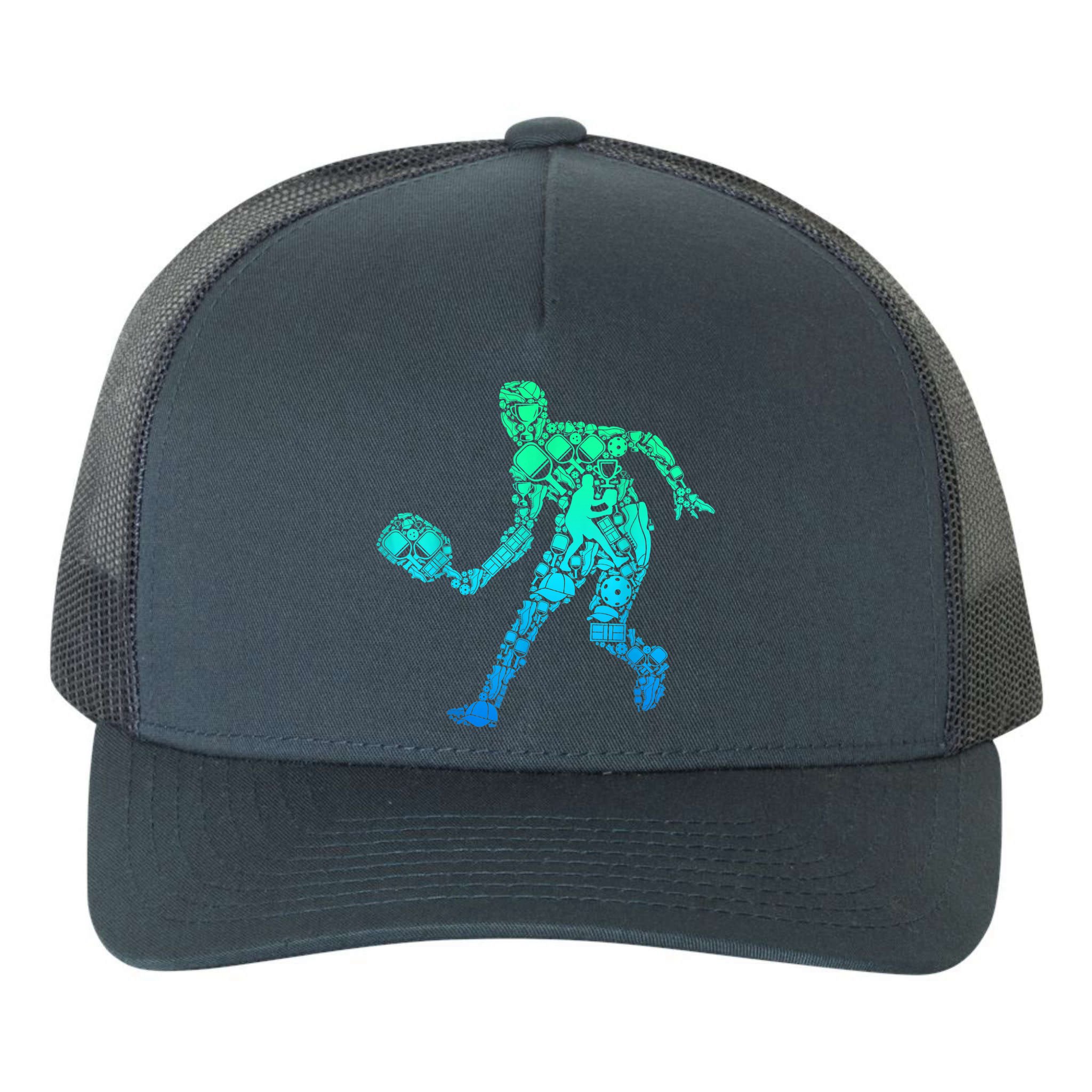 Pickleball Player Yupoong Adult 5-Panel Trucker Hat