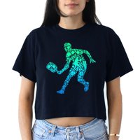 Pickleball Player Women's Crop Top Tee