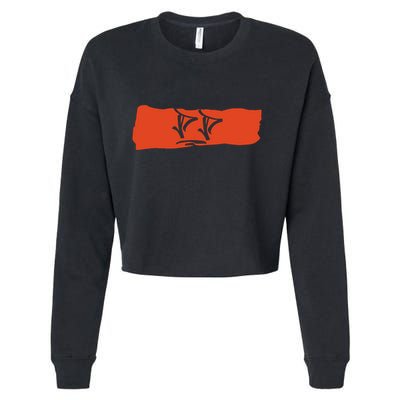 Peso Pluma Peso Completo Cropped Pullover Crew