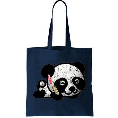 Punisher Panda Tote Bag