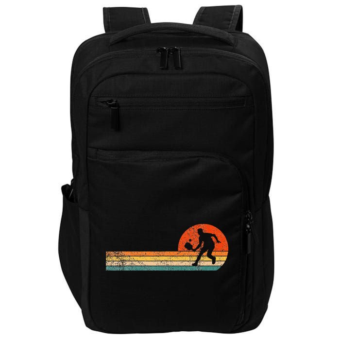 Pickleball Paddle Pickleball Player Dink Retro Impact Tech Backpack
