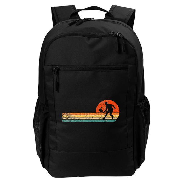 Pickleball Paddle Pickleball Player Dink Retro Backpack